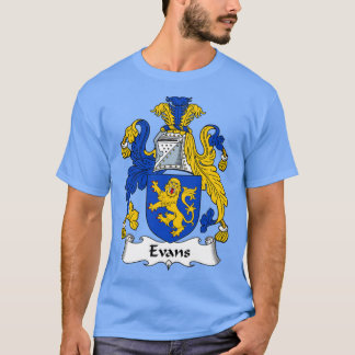T-shirt Evans Coat of Arms Family Crest