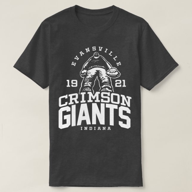 T-shirt Evansville Crimson Giants (Design devant)