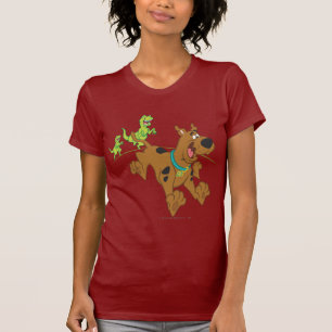 T-shirt Évasion de dinosaure de Scooby-Doo
