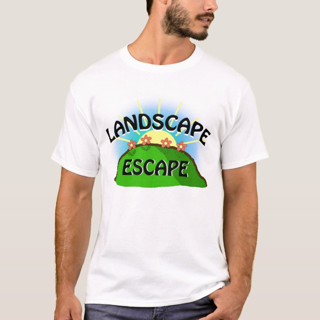 T-shirt Évasion de paysage (Devant)