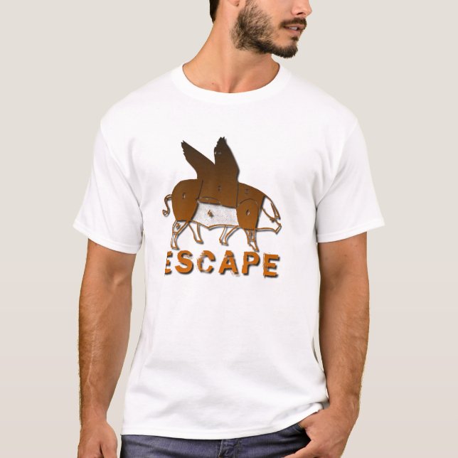 T-shirt Évasion de porc (Devant)
