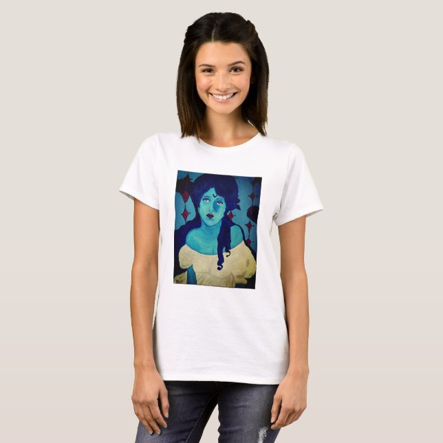 T-shirt Evelyn Blue (Devant entier)