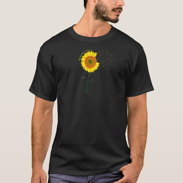 T-shirt Evelyn fille Evelyn Nom Sunflower (Devant)