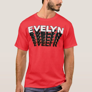 T-shirt Evelyn Funny Retro Vintage Sunset Evelyn 80s 90s g