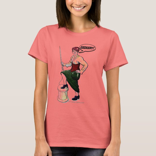 T-shirt Evelyn Sewing Hero Shirt (Devant)