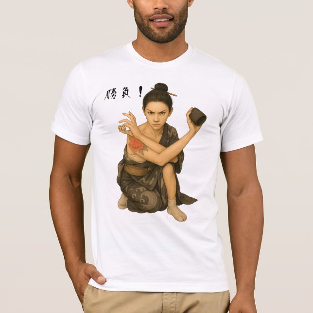 T-shirt Even odds gambling (Devant)