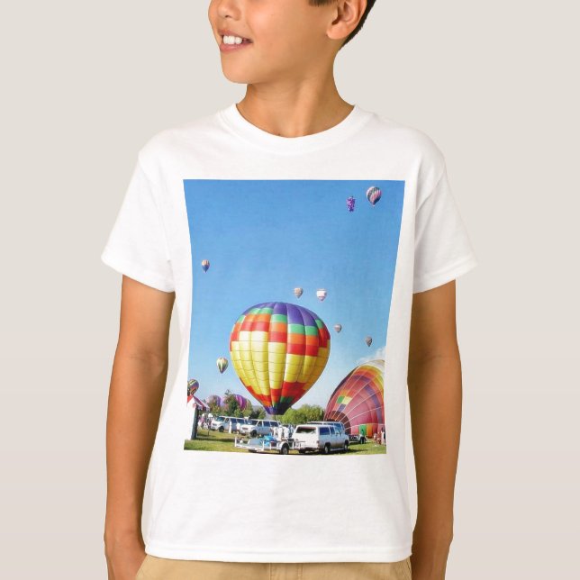 T-shirt Événement de Feastival de ballon (Devant)