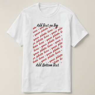 T-shirt Événement spécial Ajouter-une-Photo