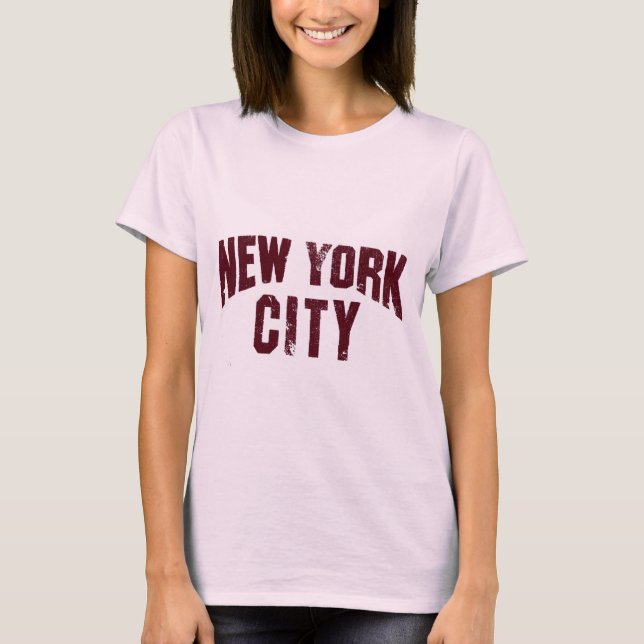 T-shirt évènements mémorables de nyc (Devant)