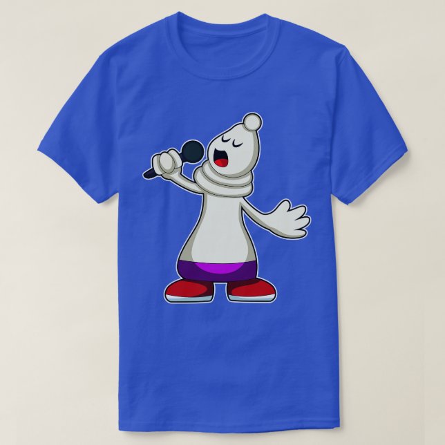 T-shirt Évêque aux échecs 1 (Design devant)