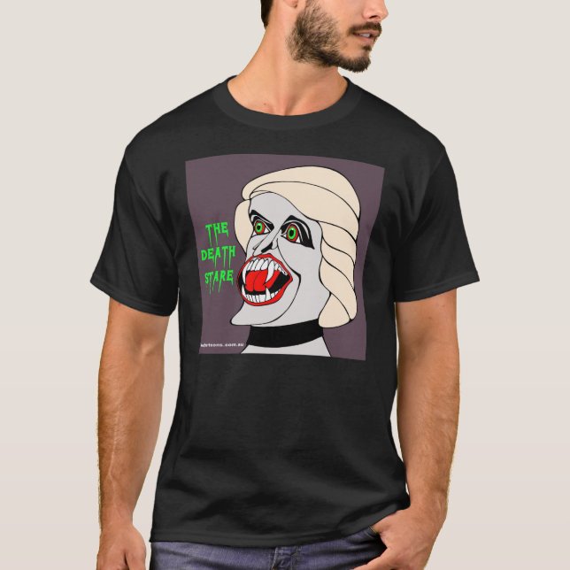 T-shirt Évêque de Julie par Bruce Keogh - keoghcartoons (Devant)