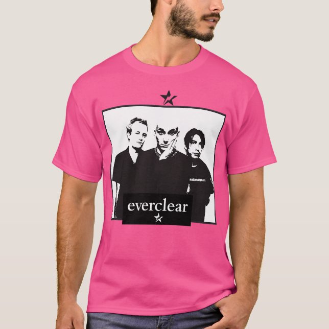T-shirt Everclear Legendary Alternative Rock Band De (Devant)