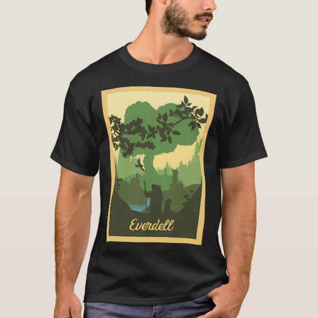 T-shirt Everdell - Jeux de société - Poster de voyage mini (Devant)