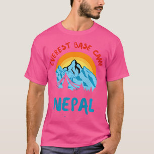 T-shirt Everest Base Camp Népal Escalades Montagnes