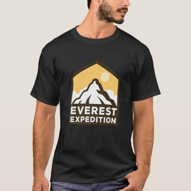 T-shirt Everest Expéditions Mountain Exploration Aventure (Devant)