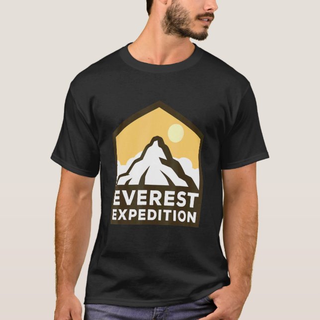 T-shirt Everest Expéditions Mountain Exploration Aventure (Devant)