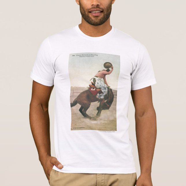 T-shirt Everett McGucin des jours bleus de frontière de (Devant)
