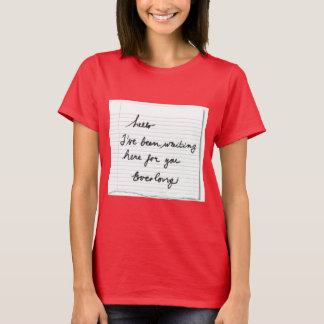 T-shirt Everlong rouge l