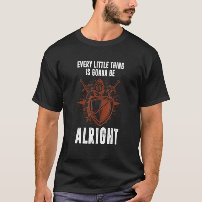 T-shirt Every little thing is gonna be alright (Devant)