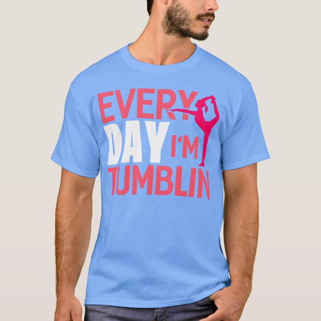 T-shirt Everyday Imumbling Funny Gymnasticumbling 70s retr (Devant)