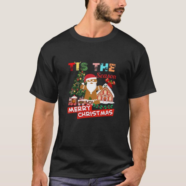 T-shirt Everyone Loves A At Christmas Christmas Santas Com (Devant)