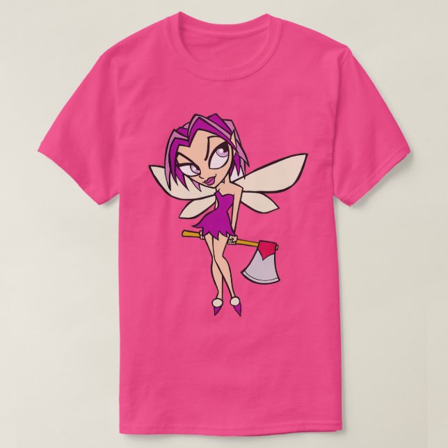 T-shirt Evil ax fairy (Design devant)