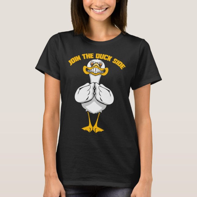 T-shirt Evil Duck  for Duck Fan Duck Pond (Devant)