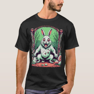 T-shirt Evil Easter Bunny Horreur