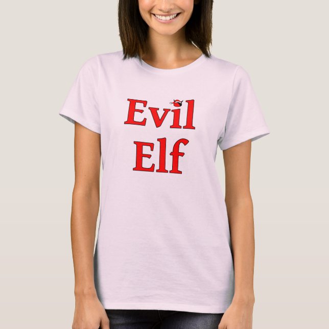T-shirt Evil Elf (Devant)