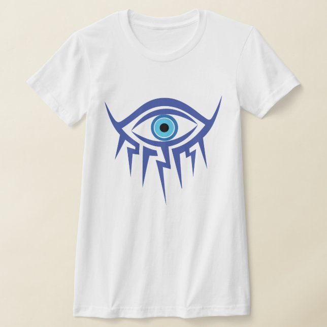 T-shirt Evil Eye et œil qui voit tout (Poser)