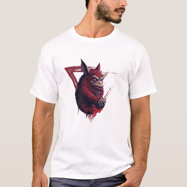 T-shirt Evil Ninja Donkey (Devant)