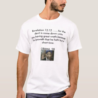 T-shirt evilobama, 12h12 de révélation ....... pour le