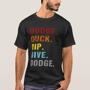 T-shirt Éviter Canard Plongeon Plonger Éviter Handball Spo