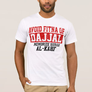 T-shirt Évitez Fitna de Dajjal mémorisent Al de Surah -