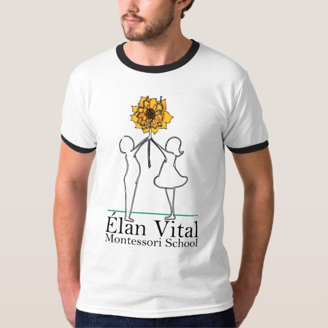 T-shirt EVM Ringer pour homme (Devant)