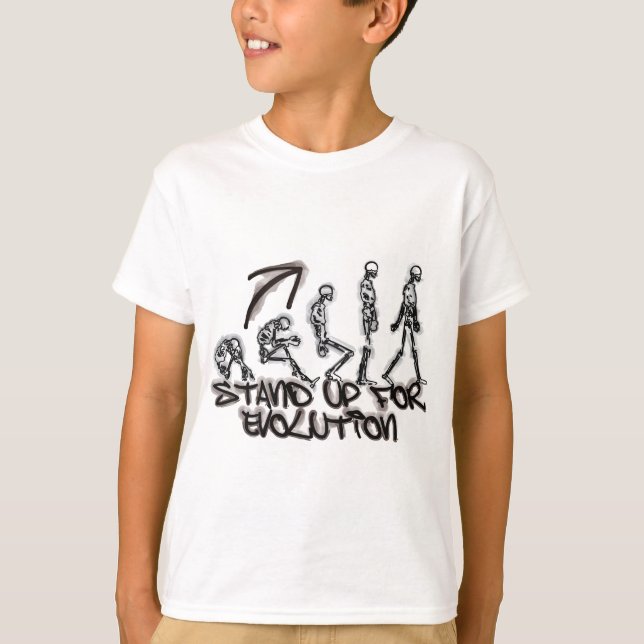 T-SHIRT ÉVOLUTION (Devant)