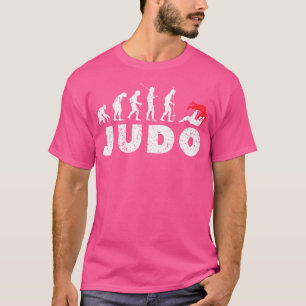 T-shirt Évolution amusante Japon Judoka Judo