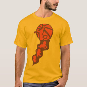 T-shirt evolution basketball player bebe life vie joueur d