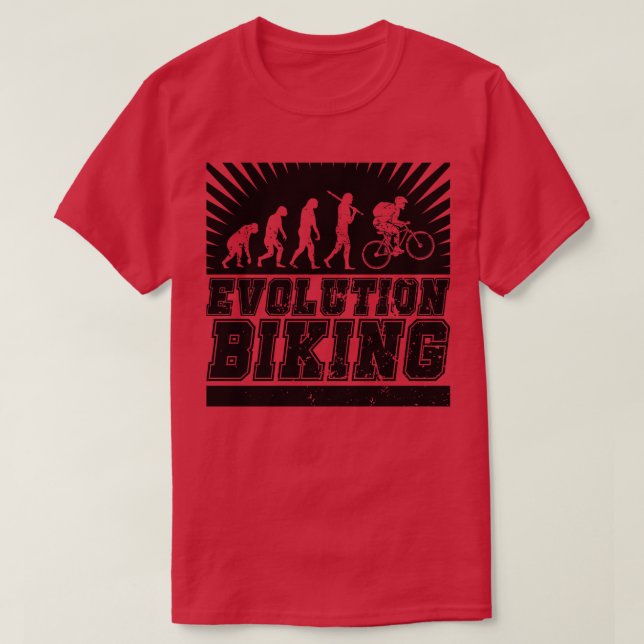 T-shirt Evolution Biking (Design devant)