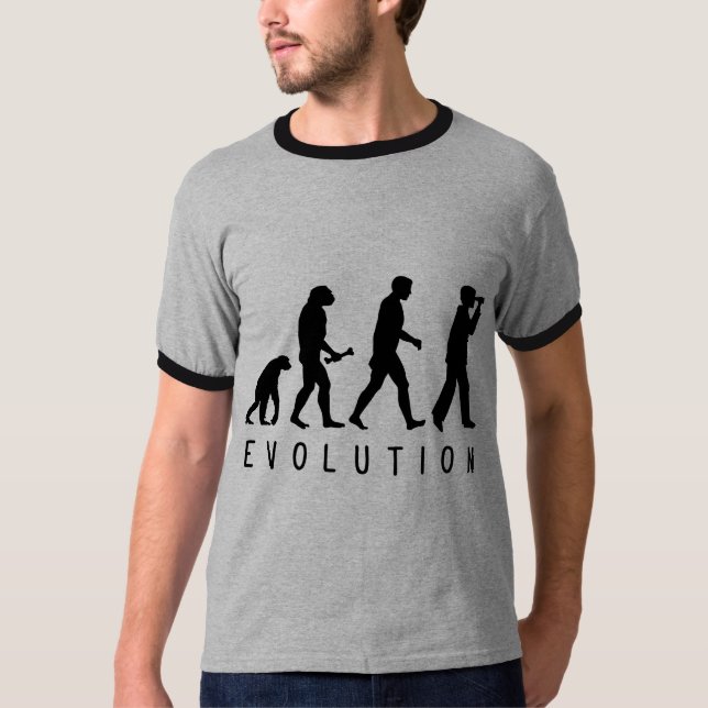 T-shirt Évolution : Birder (Devant)