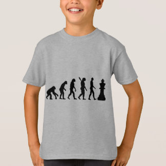 T-shirt Evolution Chess king