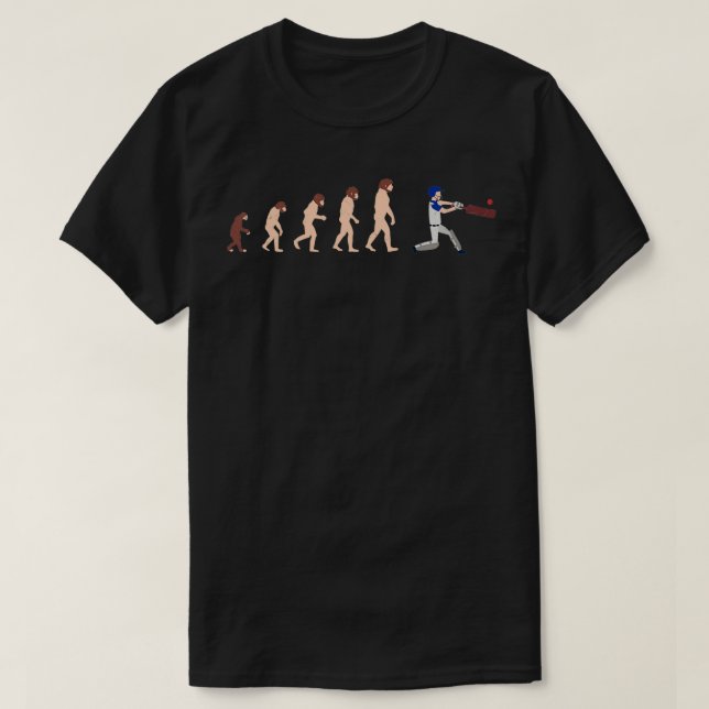 T-shirt Evolution Cricket drôle Idée cadeau (Design devant)