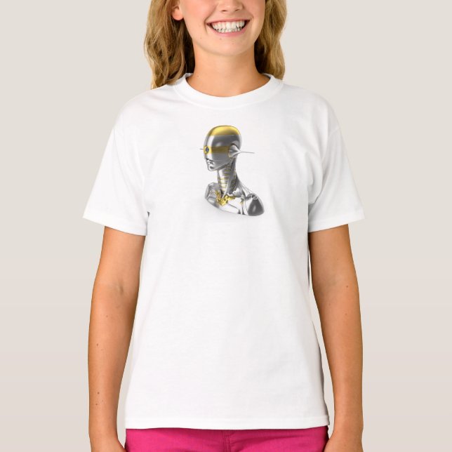 T-shirt Évolution Cyborg (Devant)