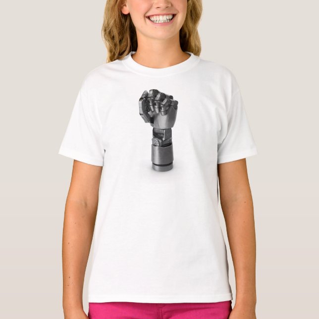 T-shirt Évolution Cyborg (Devant)
