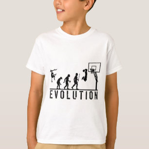 T-shirt Évolution de basket-ball de l'homme