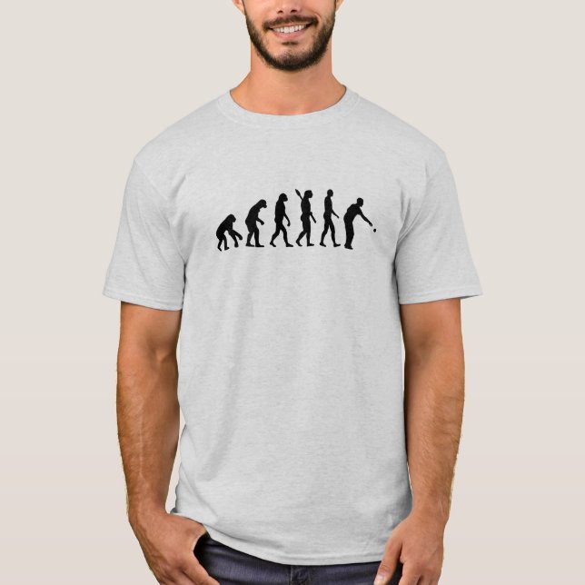 T-shirt Évolution de boule de Boccia (Devant)