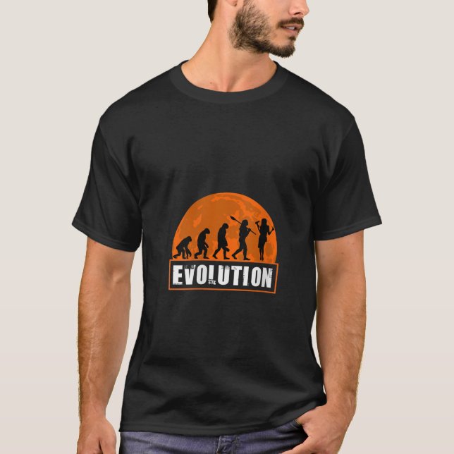 T-shirt Évolution de coiffeuse humaine féminine drôle de c (Devant)