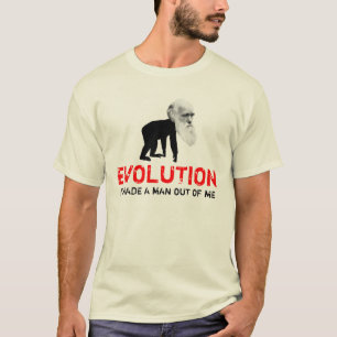T-shirt Évolution de Darwin