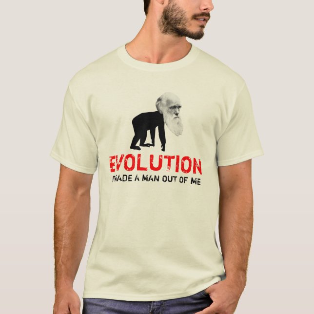 T-shirt Évolution de Darwin (Devant)