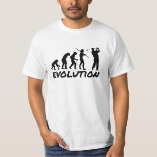 T-shirt Évolution de golf